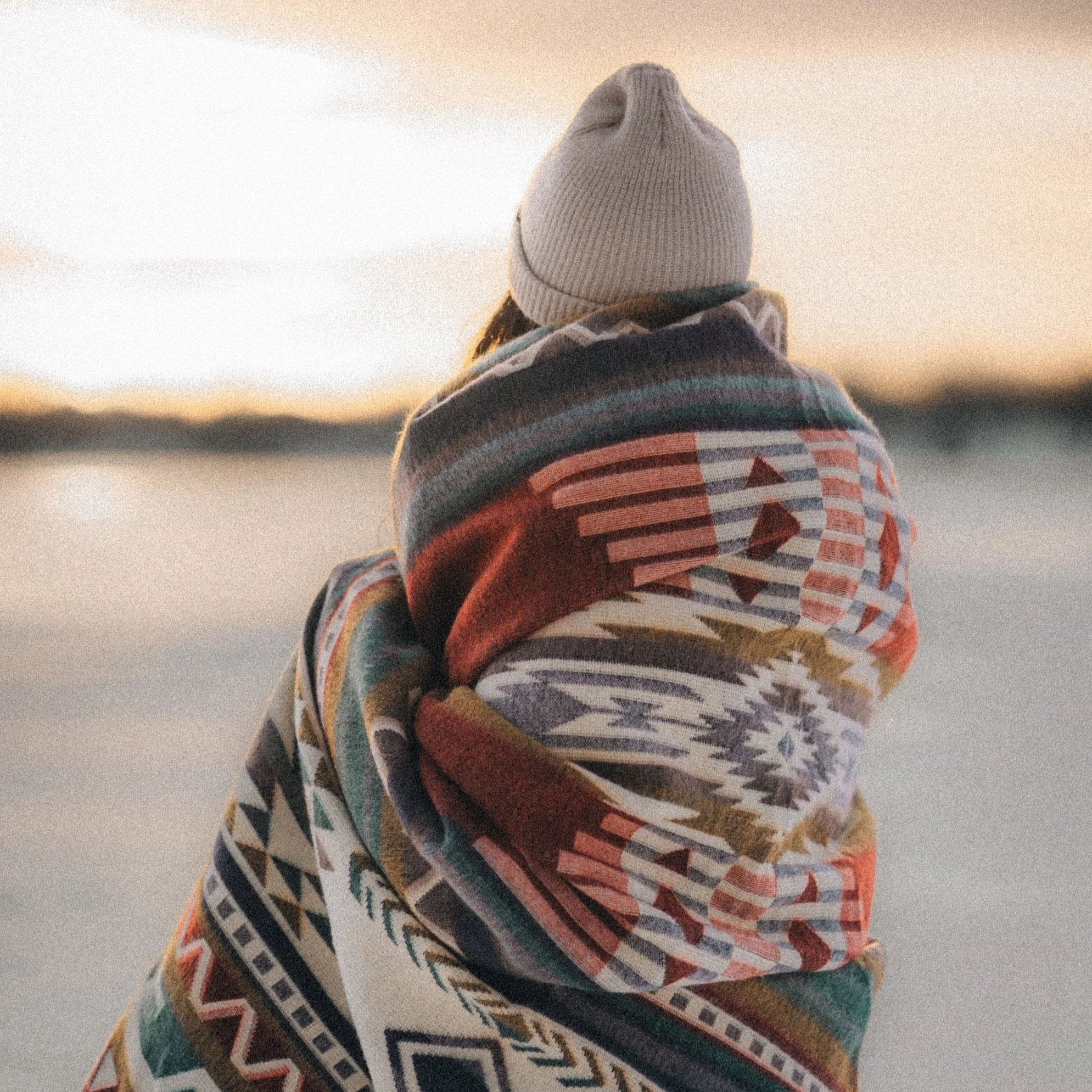 Alpaca Blanket - Tofino