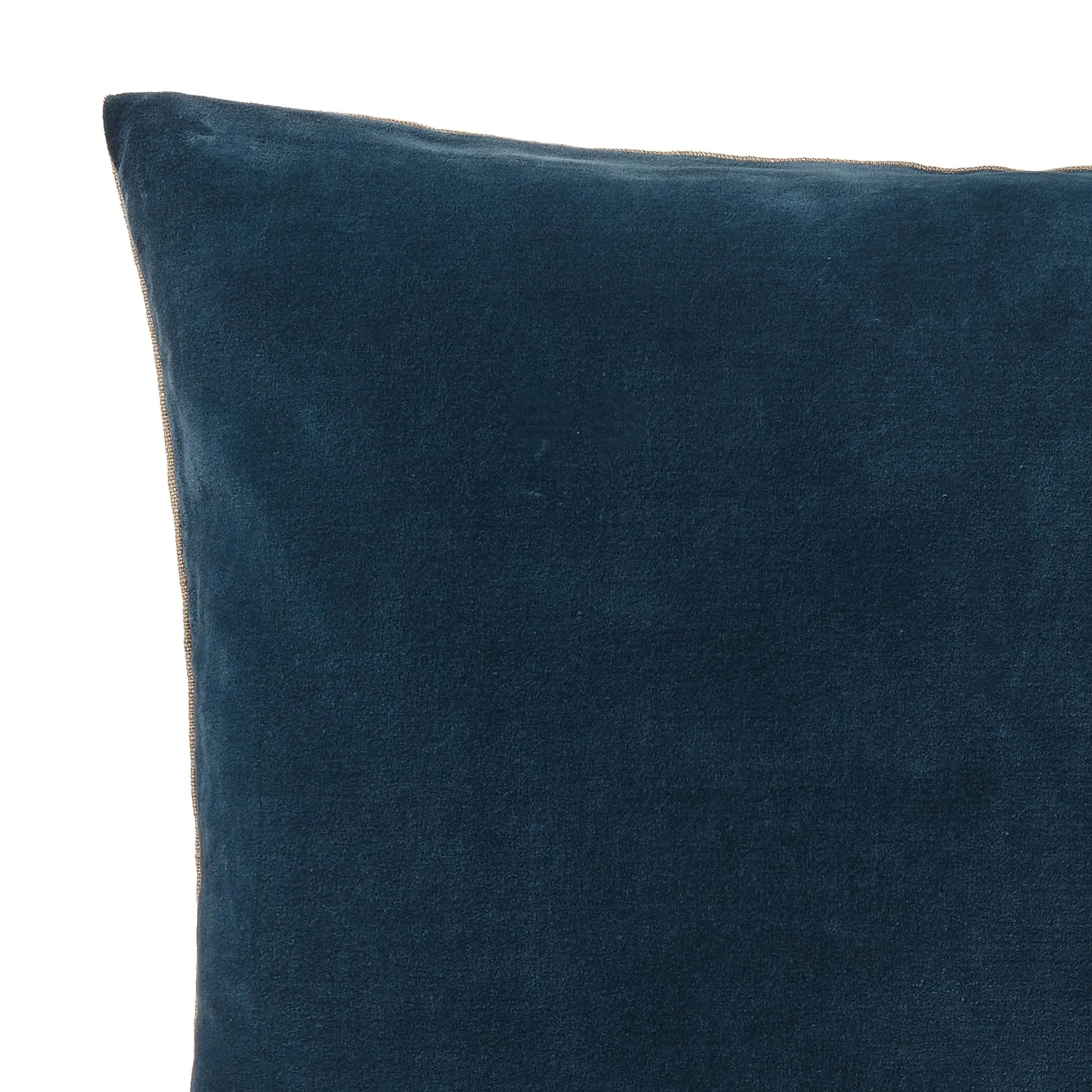 Amreli Cushion Cover [Teal/Natural]