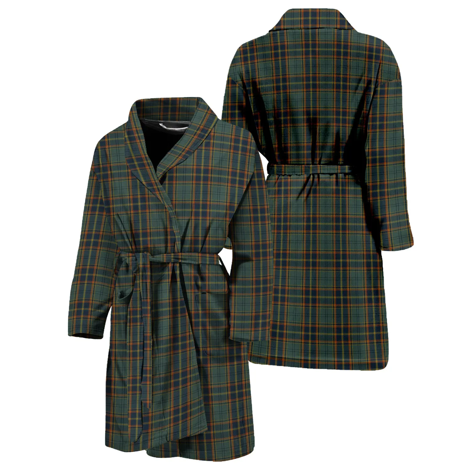 Antrim County Ireland Tartan Bathrobe