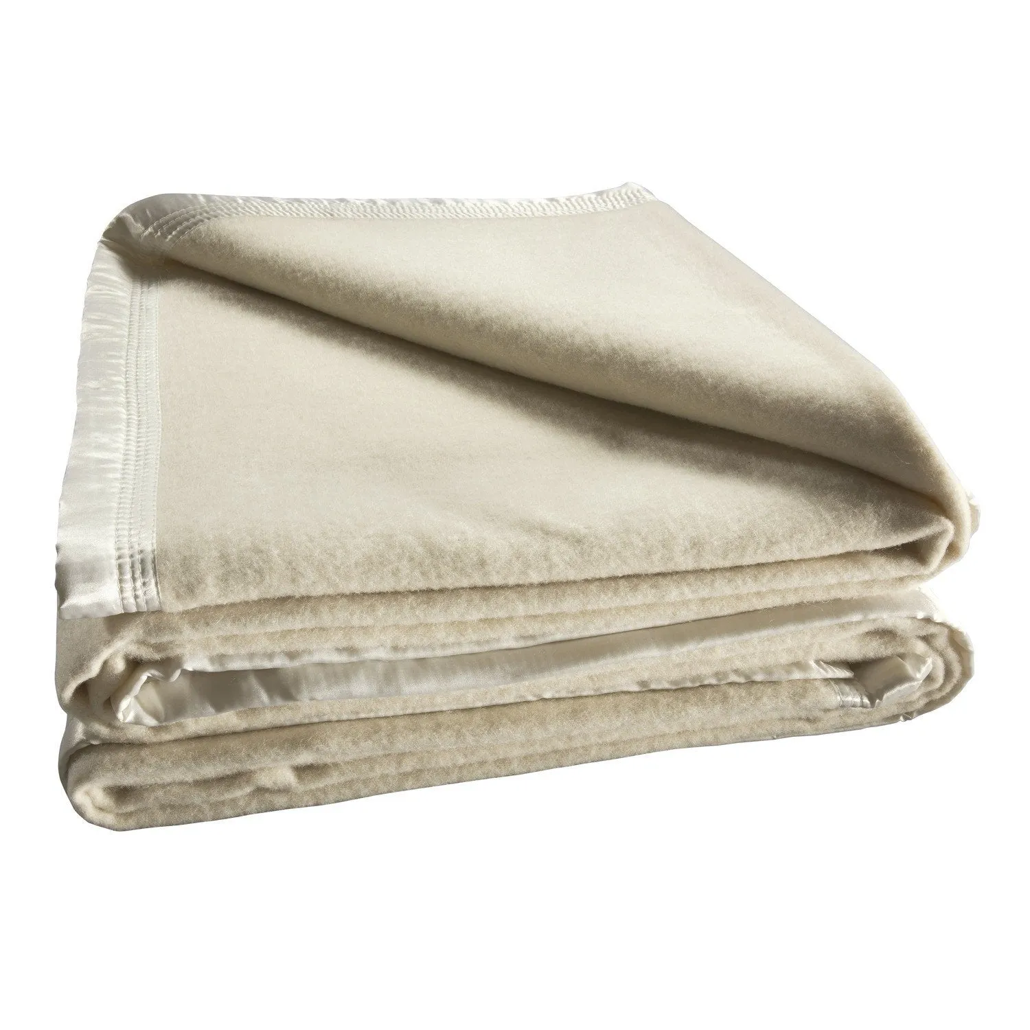 Australian Wool Blanket 480gsm Cream by bianca