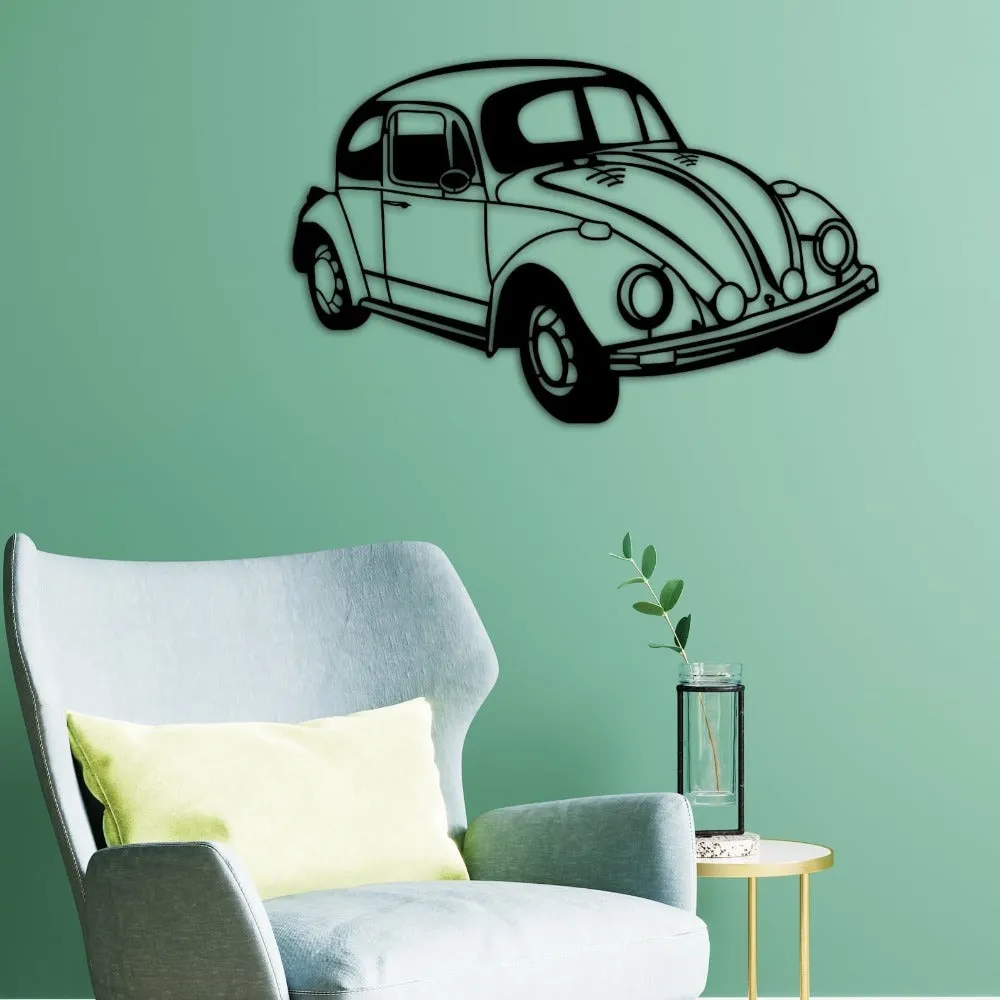 Beetle Car Silhouette