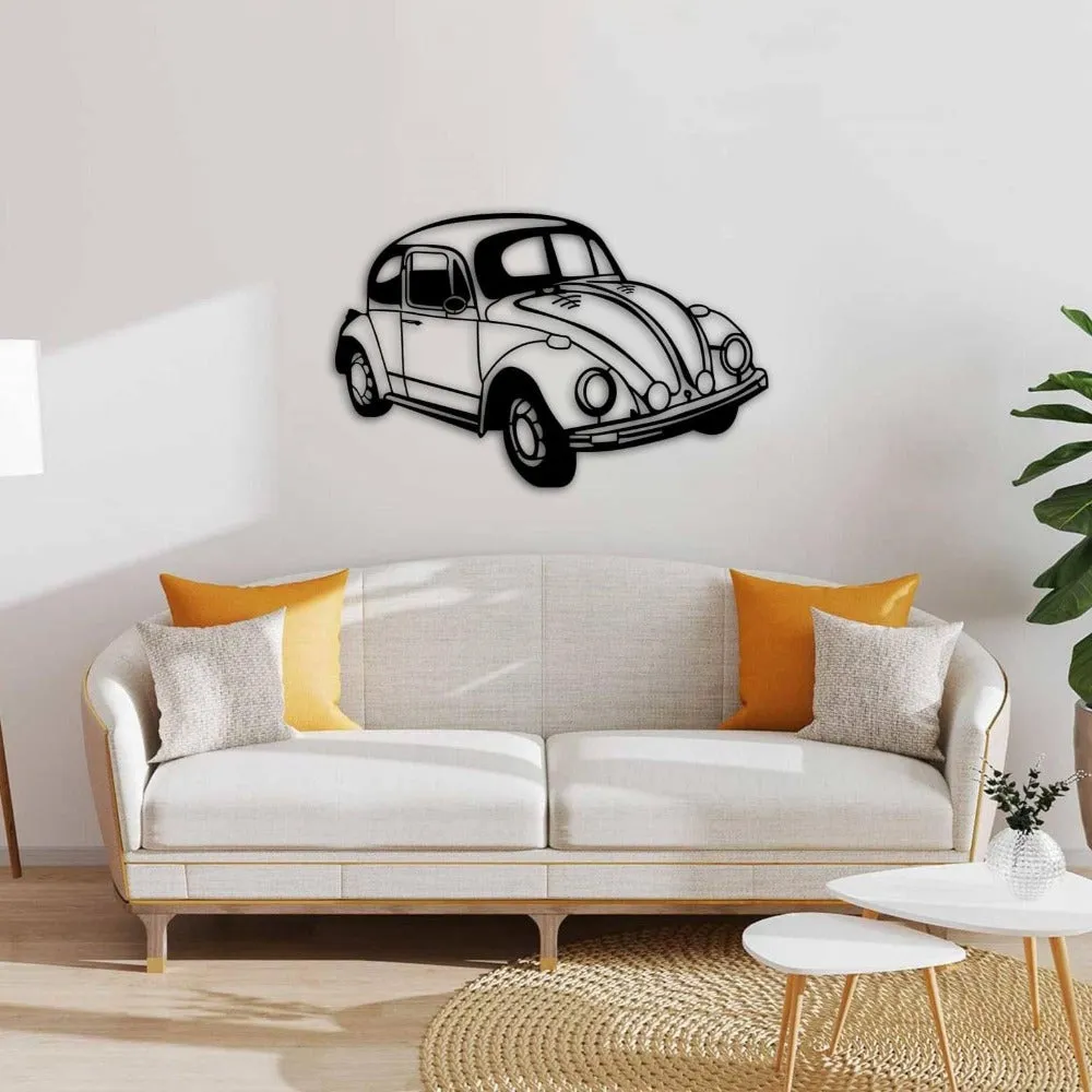 Beetle Car Silhouette