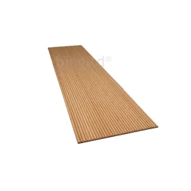 bingltd - 48" Long x 12" Wide , with  1/4" Square Cut Flexible Tambour Red Oak Unfinished - 1 PC (WP-8302-RO-UNF)