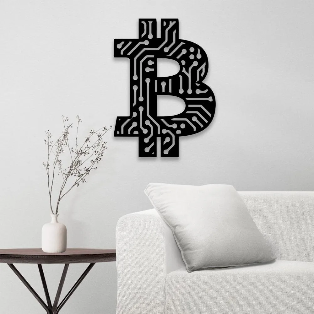 Bitcoin, Crypto Coin Wall Art