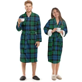 Black Watch Ancient Tartan Bathrobe