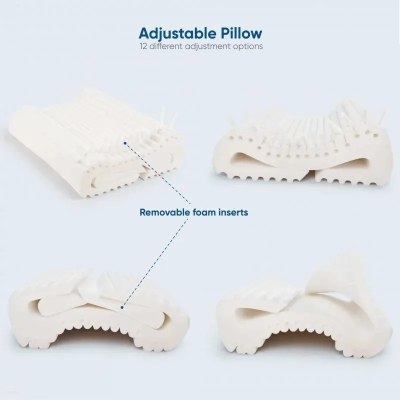 Complete Sleeprrr Plus Adjustable Memory Foam Pillow Medium Version