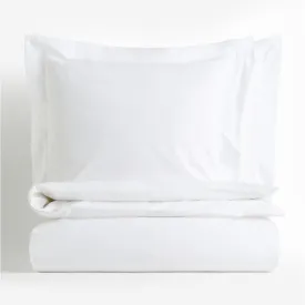 Double bed linen set H&M Home King/Queen Cotton Percale, white