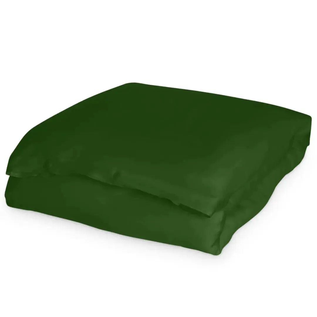 Forest Green Eucalyptus Silk Bed Sheet Set