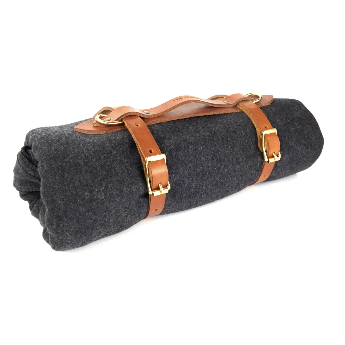 Leather Blanket Carrier