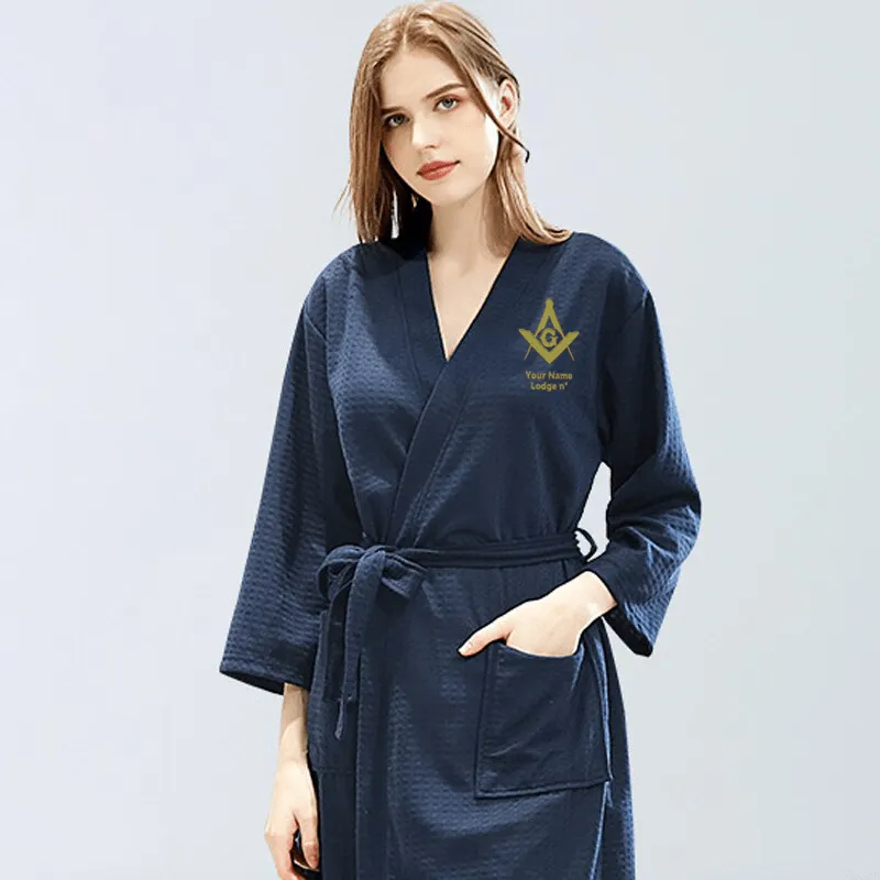 Master Mason Blue Lodge Bathrobe - Various Colors