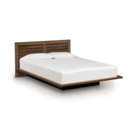 Moduluxe Platform Bed with Clapboard Headboard - 35" Series