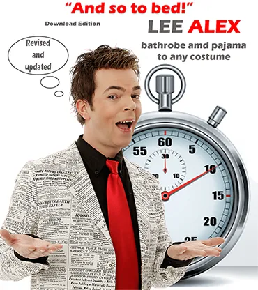 Quick Change - And So to Bed! - Bathrobe and Pajama to Any Costume by Lee Alex eBook - INSTANT DOWNLOAD