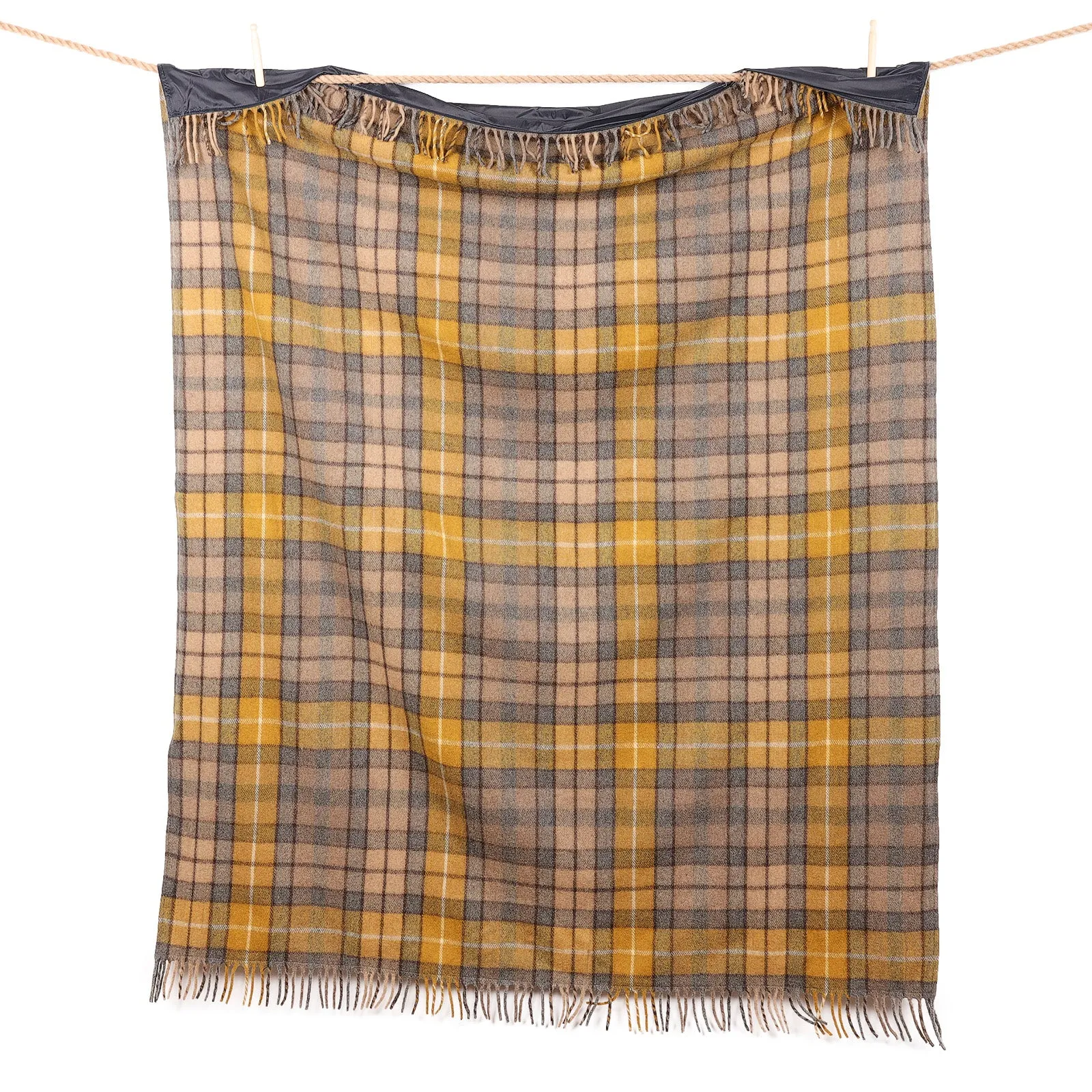 Tartan Picnic Blanket Buchanan Natural